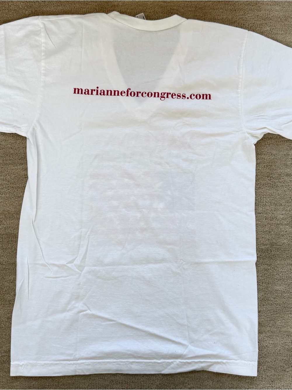 NEW Marianne Williamson for Congress Campaign t shirt - Picture 4 of 4